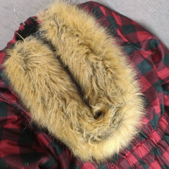 3x 👯‍♀️Host Pick⚡️Roots Kids Park Plaid Down Parka - Picture 7 of 12